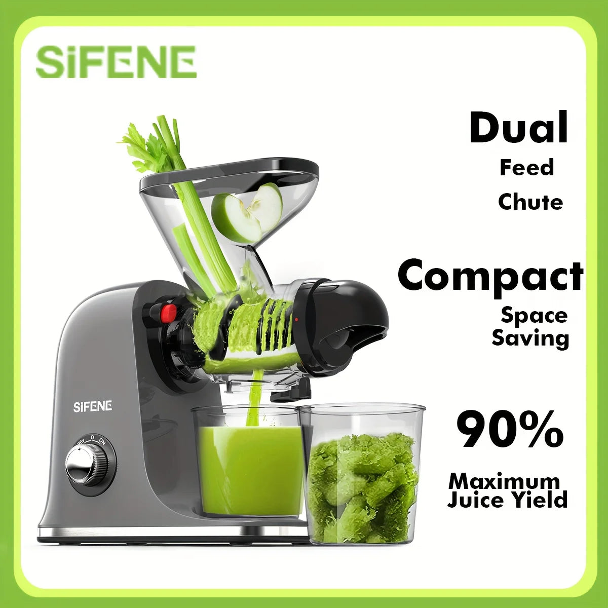 SiFENE Slow Masticating Juicer