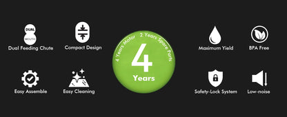 SiFENE Slow Masticating Juicer