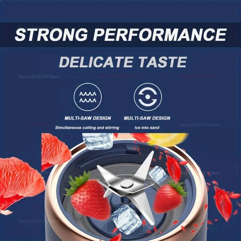 Double Cup Mini Juicer Blender