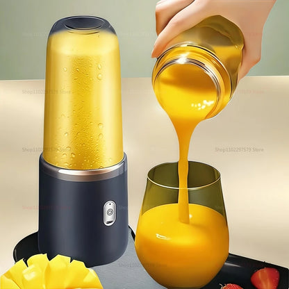 Double Cup Mini Juicer Blender