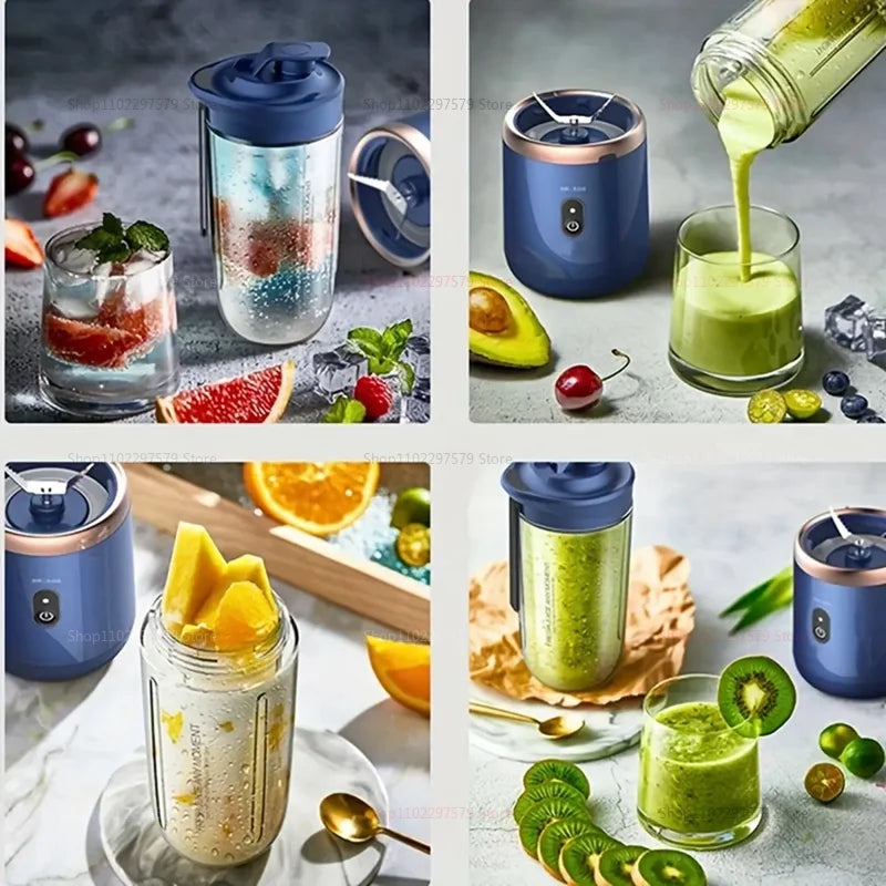 Double Cup Mini Juicer Blender