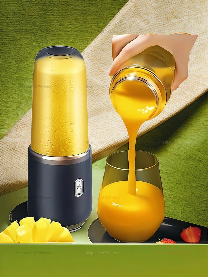 Double Cup Mini Juicer Blender